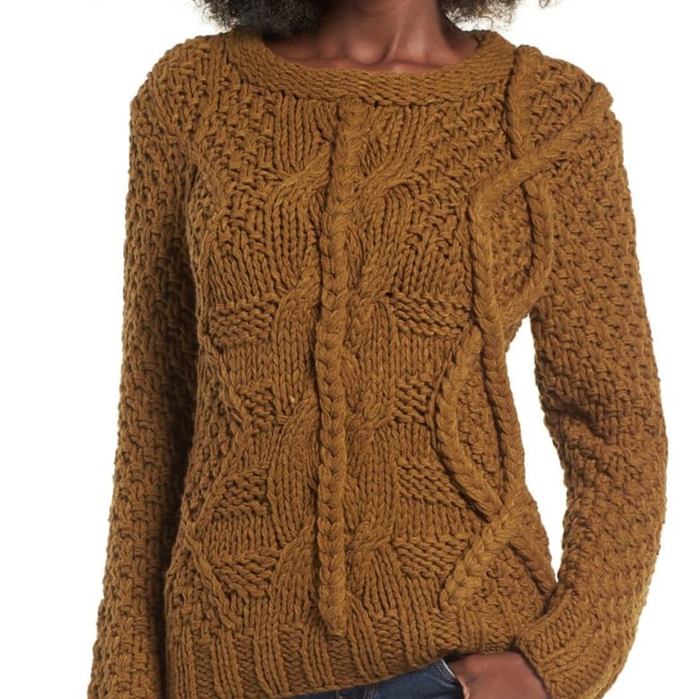 NWT J.O.A Chunky Knit Sweater